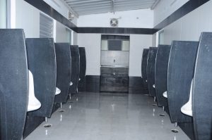 Toilets Re-Built at Vidya Mandir